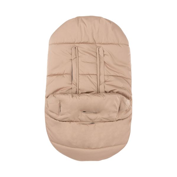 Jollein Voetenzak 3/5 Punts - Groep 0+ - Puffed - Biscuit
