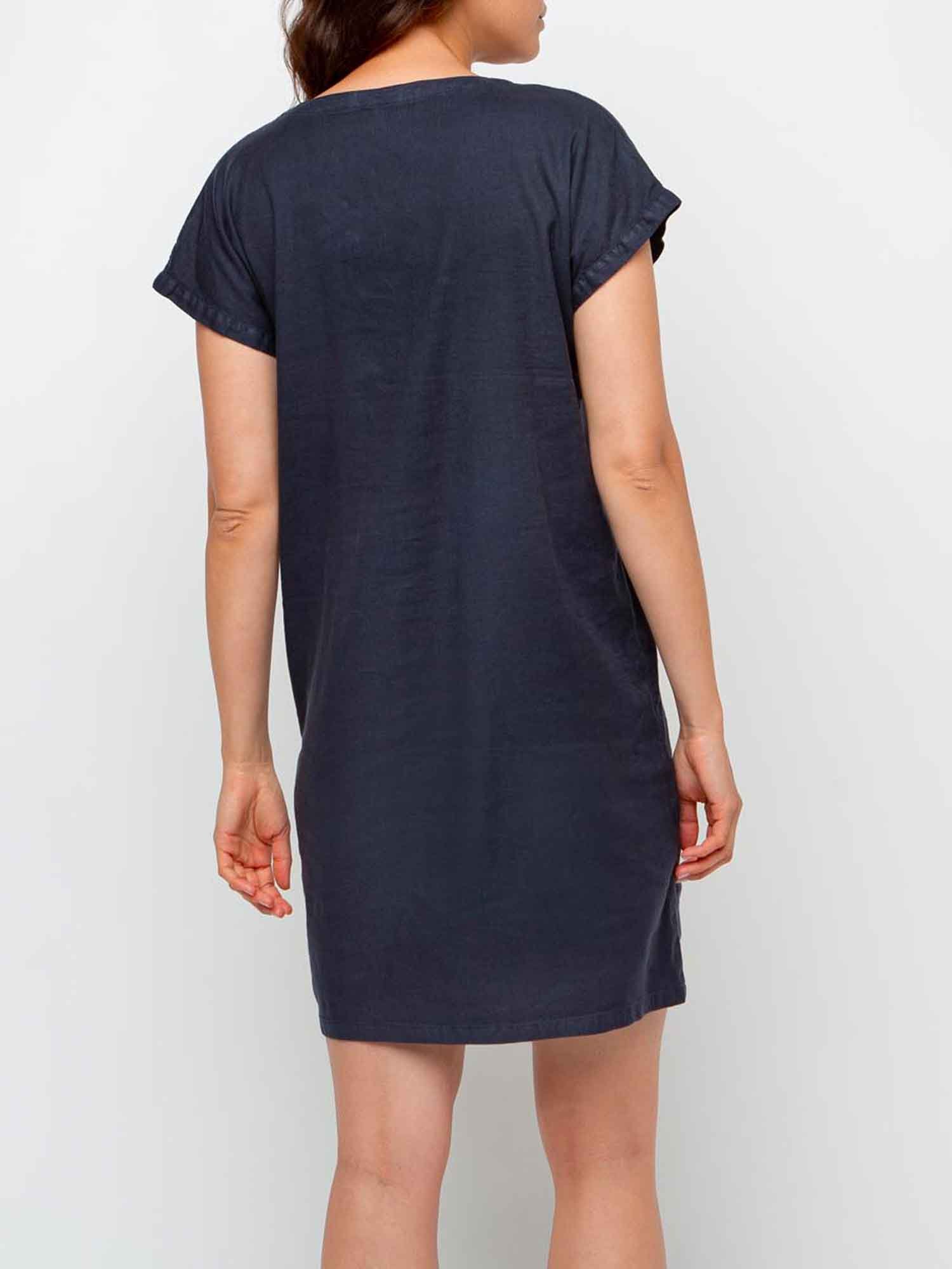 Robe Droite Marine