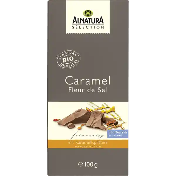 Bio Schokolade Caramel Fleur de Sel