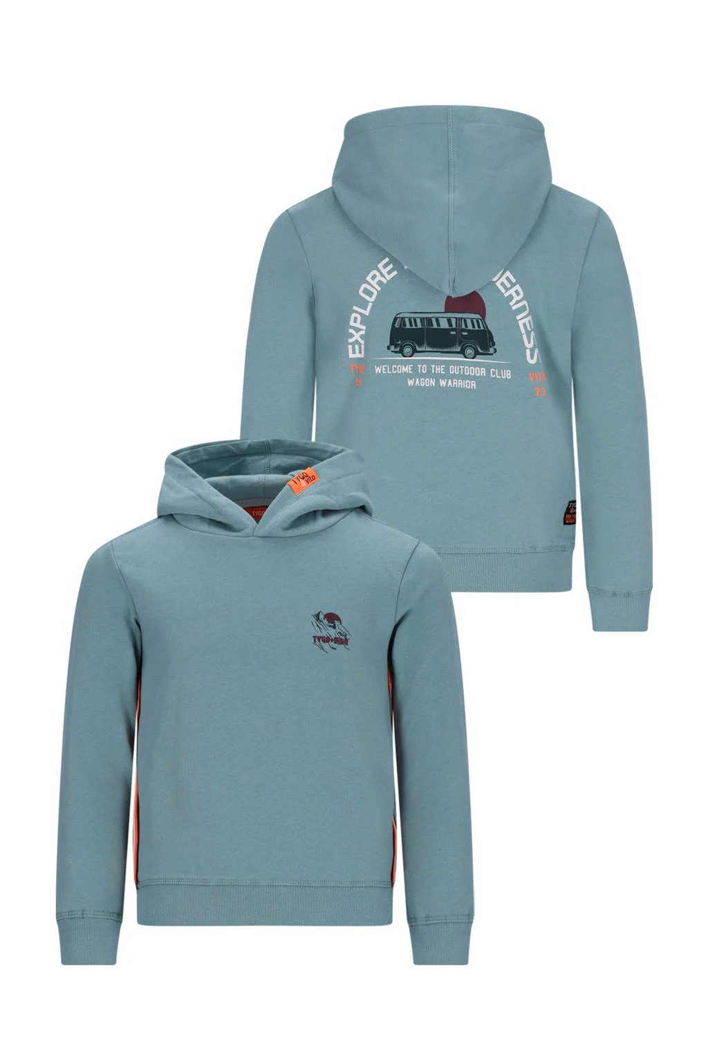 TYGO & vito hoodie blauw