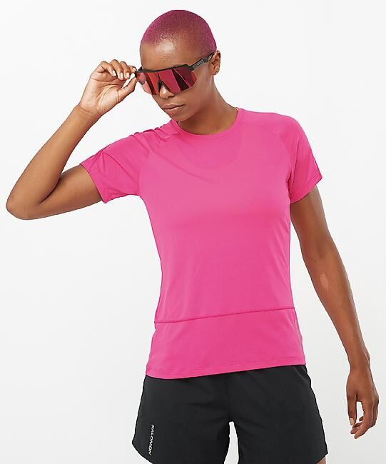 SALOMON - T-SHIRT MC CROSS RUN SS TEE W
