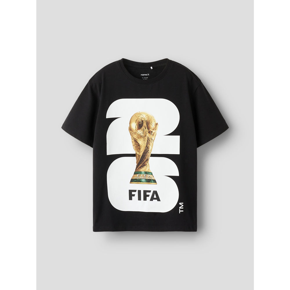 Køb Name It Black Nkmmalle Fifa Ss Nreg Top Ous