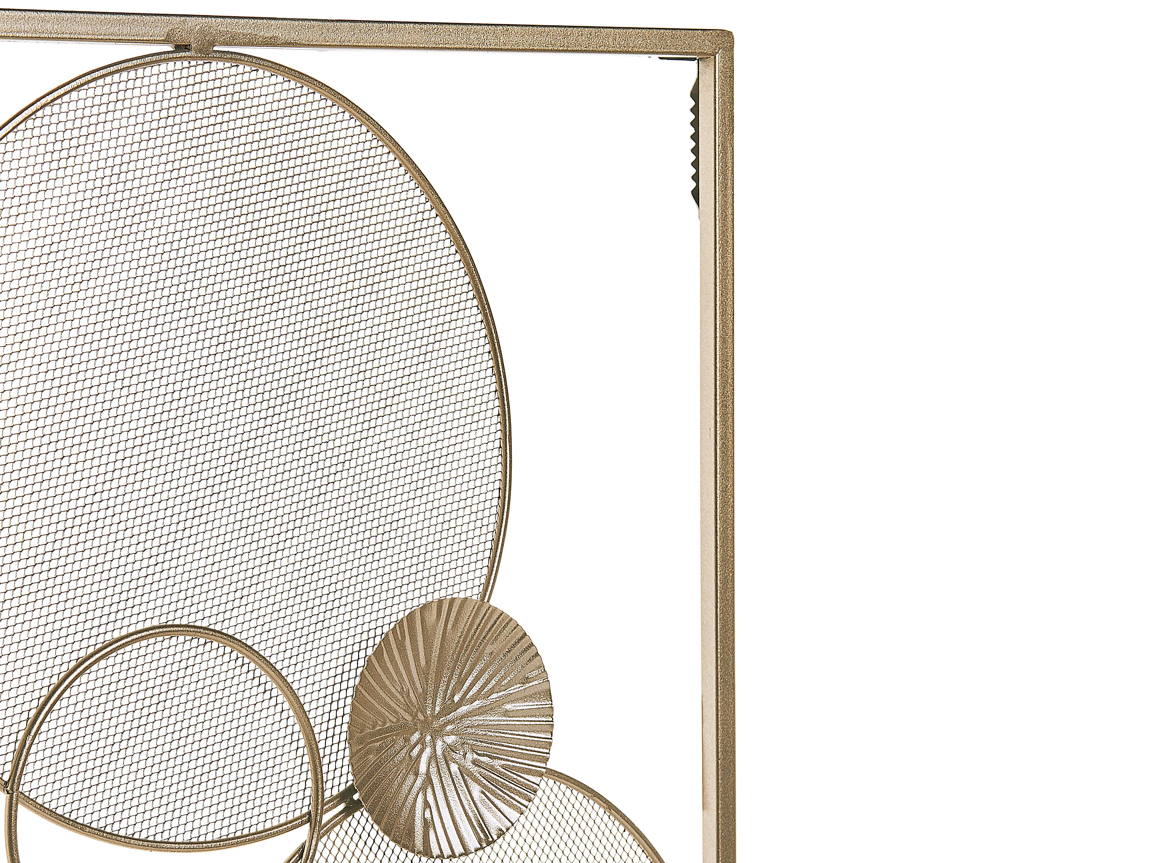 Wanddecoratie TUNGSTEN Metaal 90 cm Goud