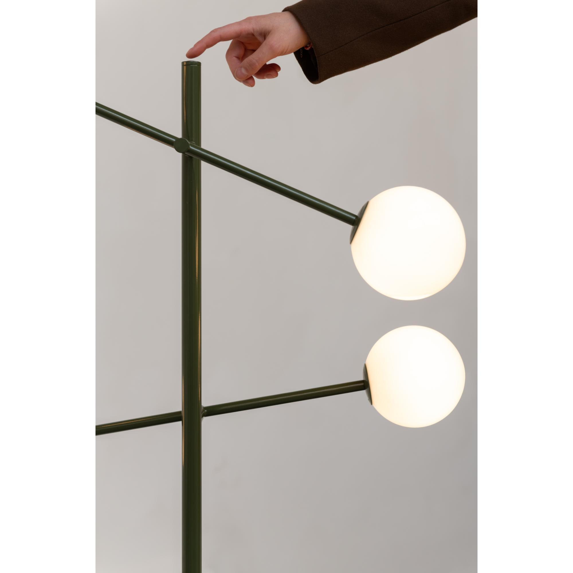 it's about RoMi Vloerlamp Copenhagen - Groen - 48x26x170cm