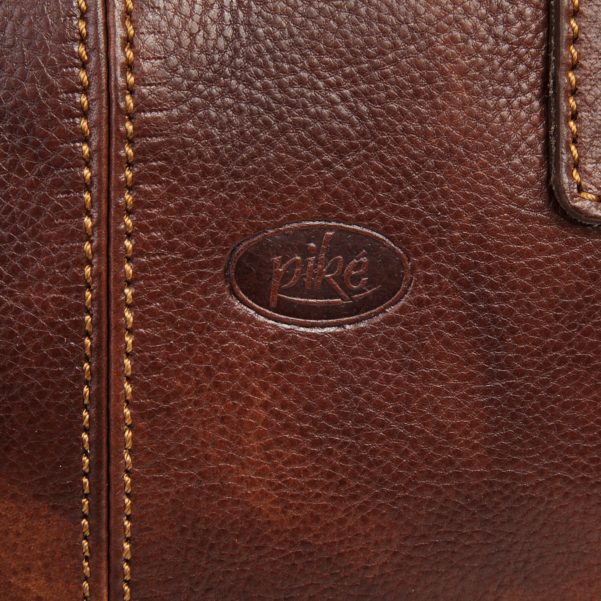 Piké Reisetasche echt Leder, Made in Italy