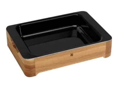 WMF Fusiontec - Bagefad - 36 x 26 x 8 cm - sort, natur