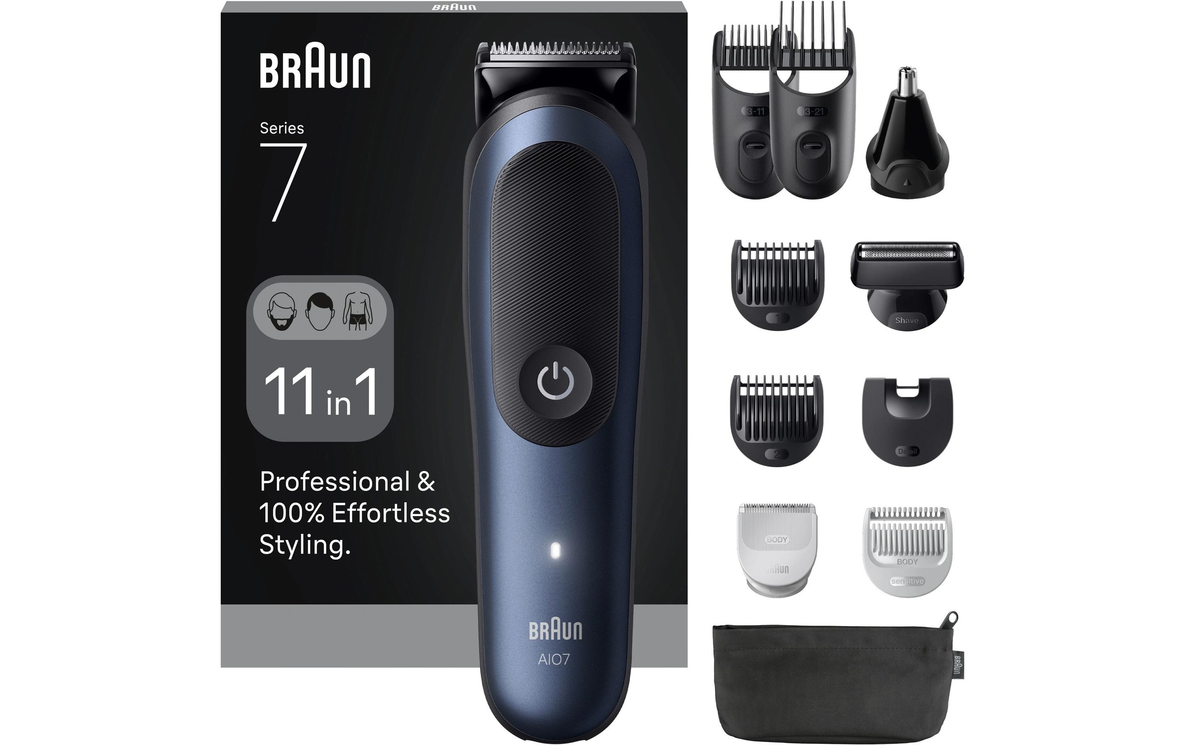 Braun Elektrorasierer »Series 7 All-In-One Styler AIO7540«