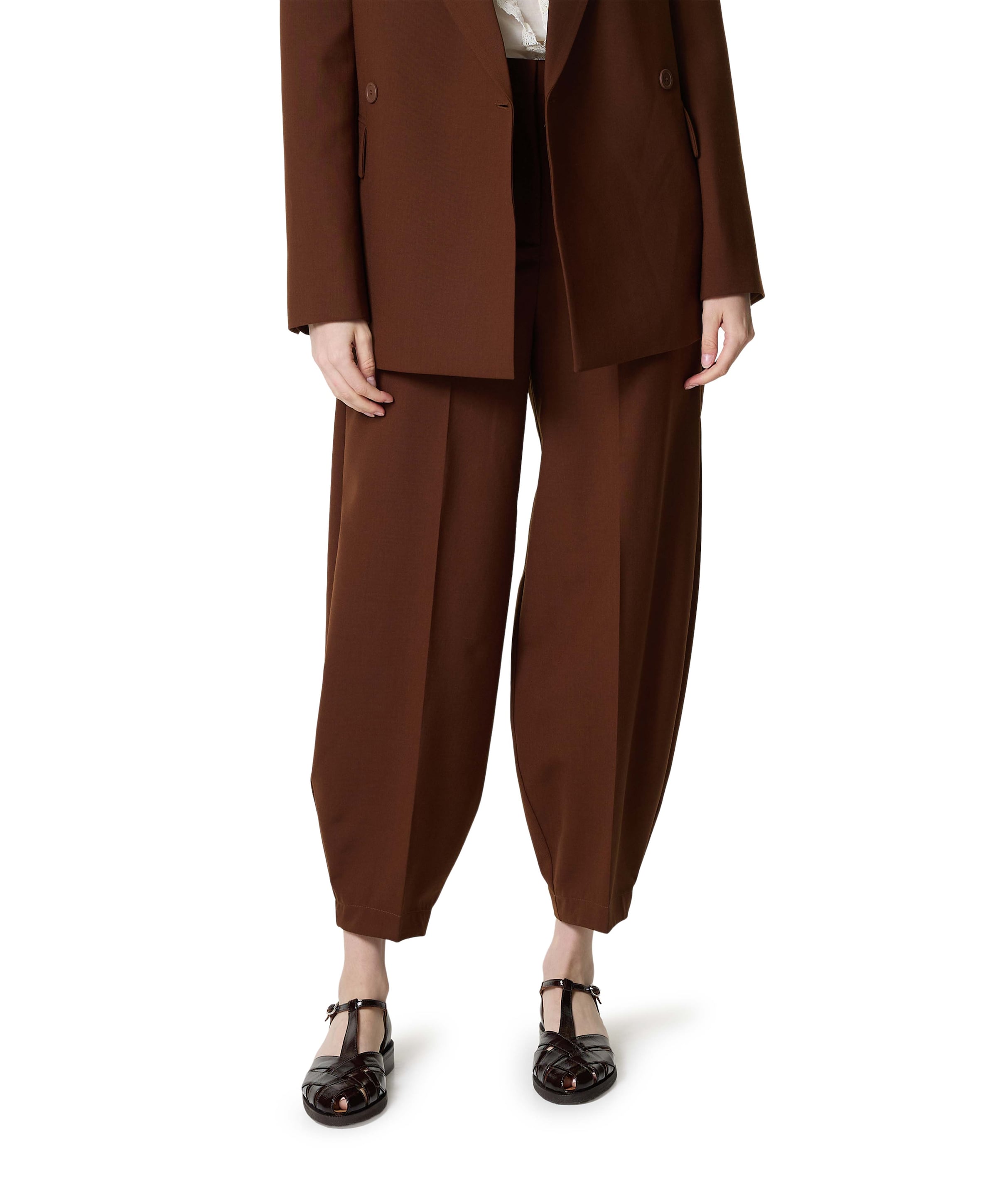 Semicouture dames broek bruin