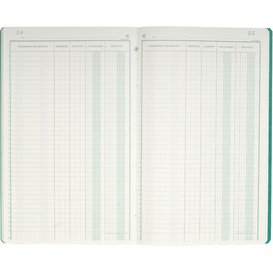 Piqûre 'Livre d'inventaire' 320 x 195 mm 80 pages