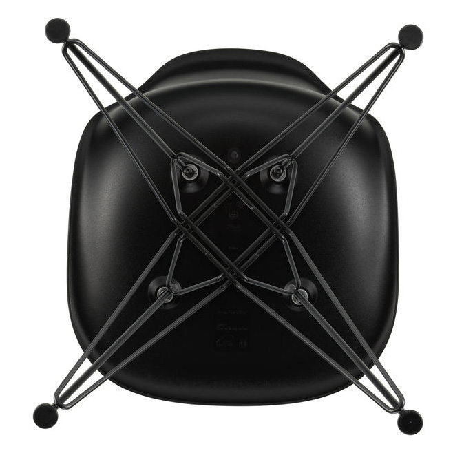Eetkamerstoel DSR Deep black RE zwart