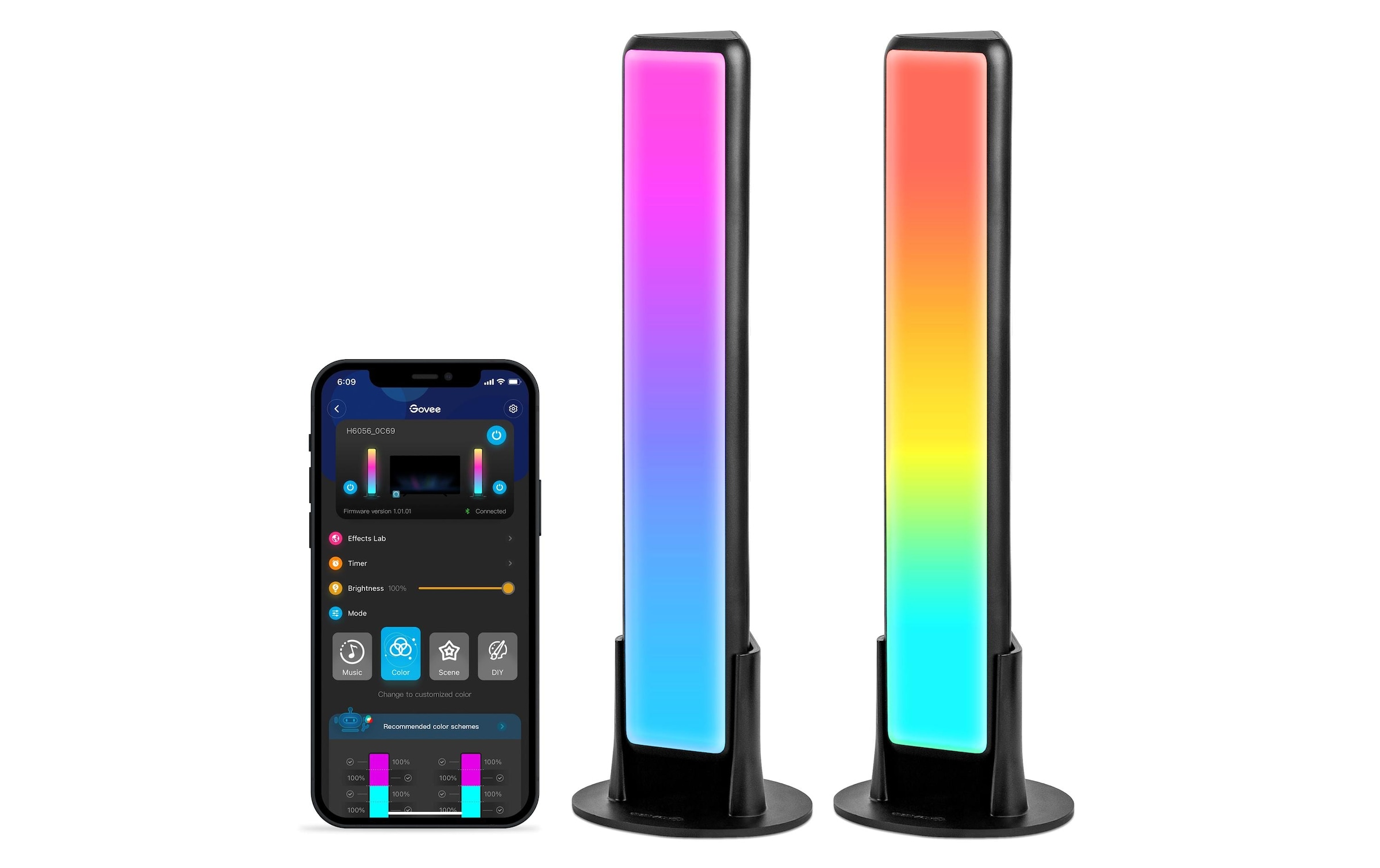 Govee LED Deckenleuchte »Flow Plus RGBICW«