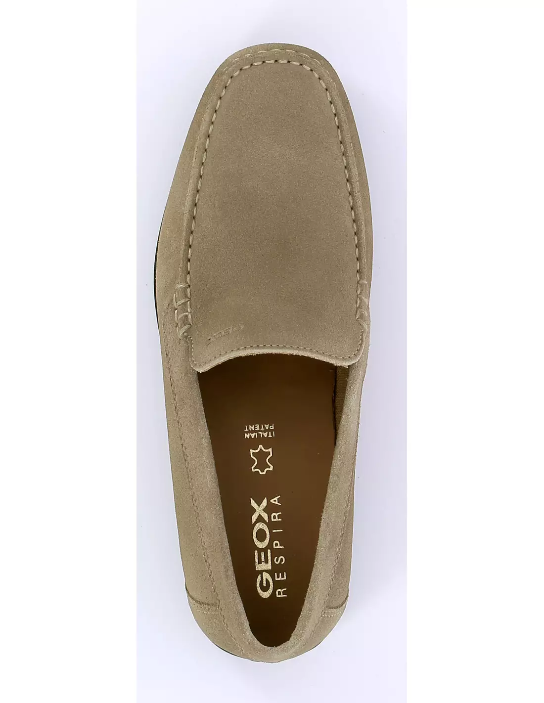 GEOX ASCANIO - Bateaux & mocassins SAND