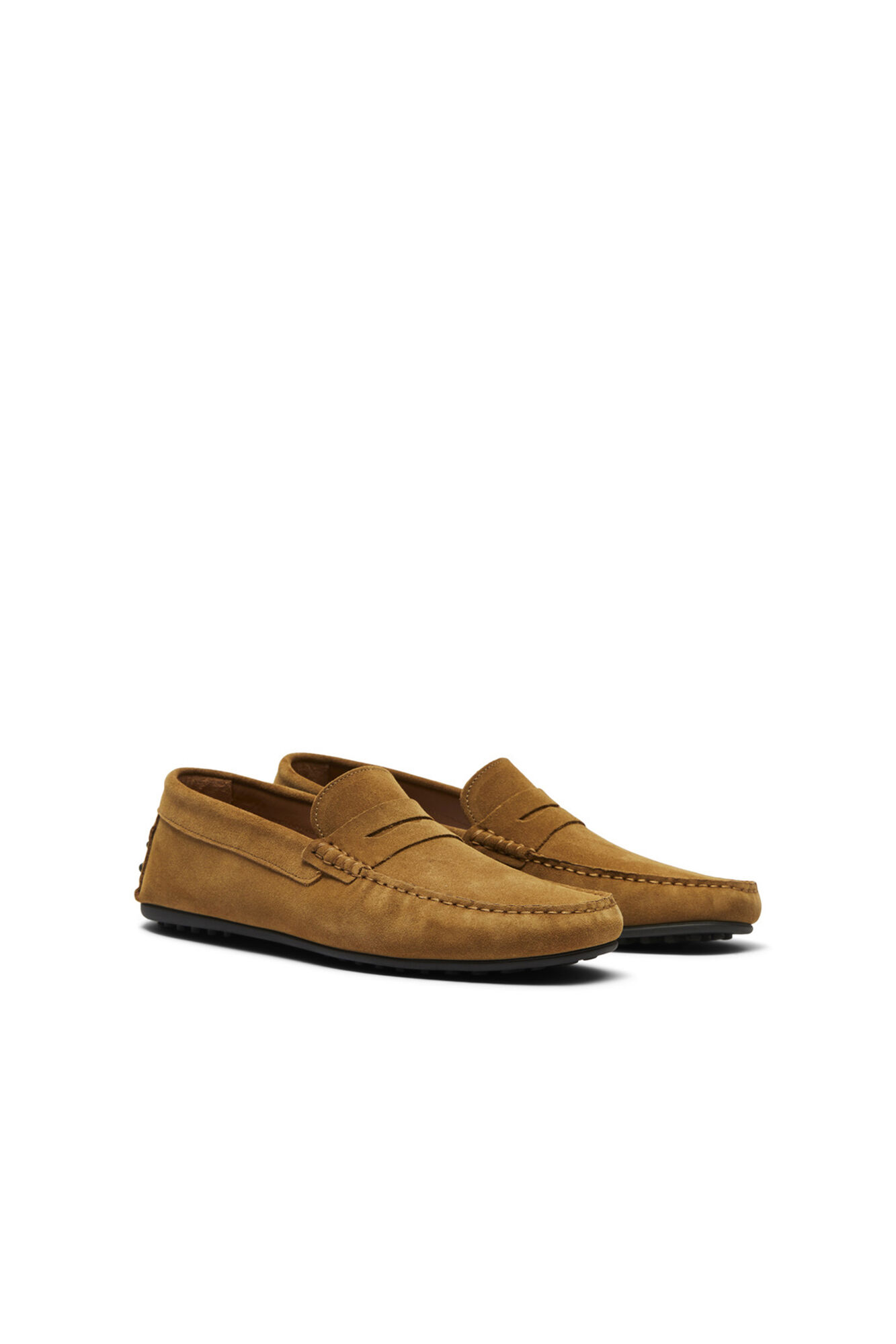 Mocassins 100% piel de vacuno - Marrón