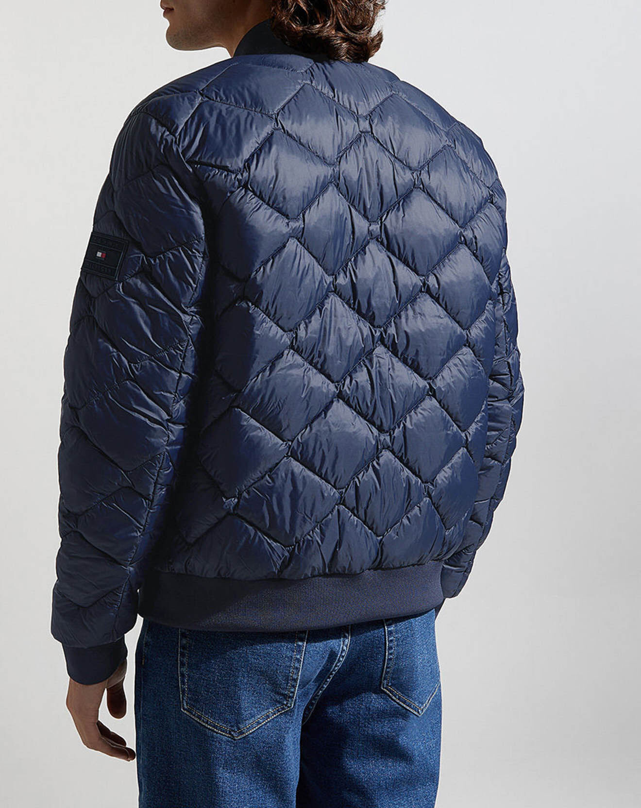 Tommy Hilfiger Blouson bomber matelassé bleu marine