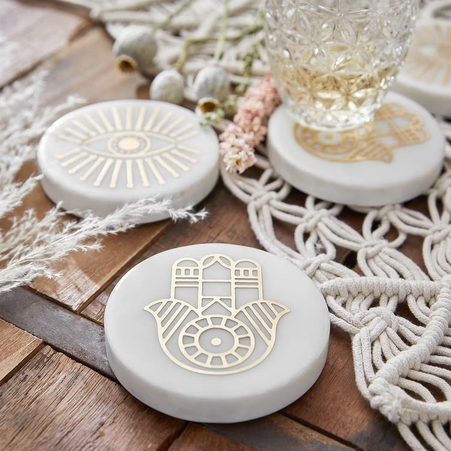 MARBLE Untersetzer 4er-Set