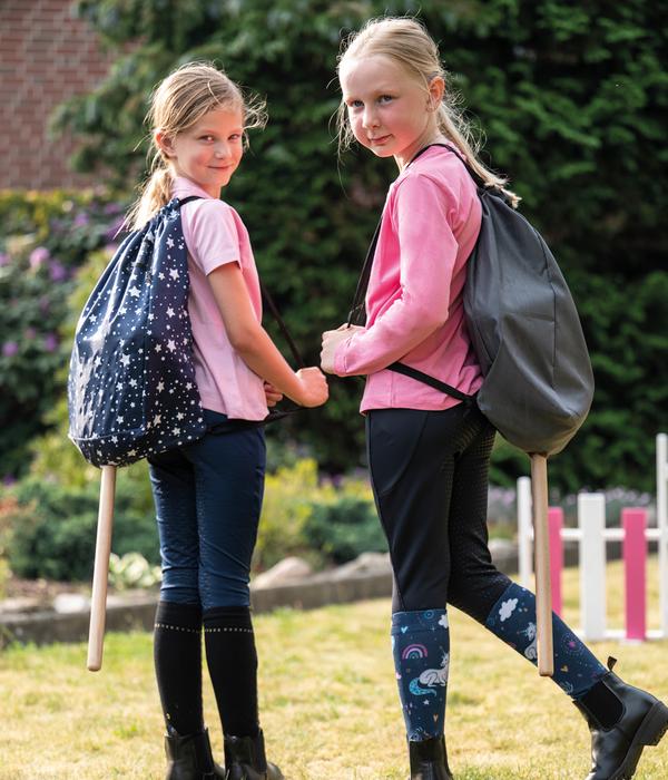HKM KIDS Hobby Horsing Transportbeutel, navy