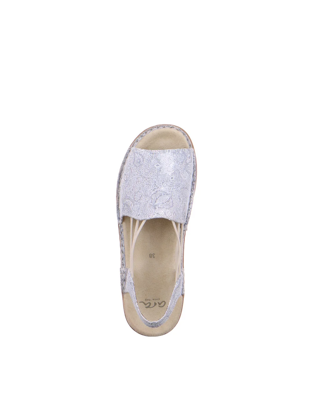 Sandalette Hawaii silber