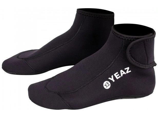 YEAZ Neosock Grip Pro Socks Schwarz, 36-37 Neoprensocken zum Wärmeausgleich bei Wassersportaktivitäten