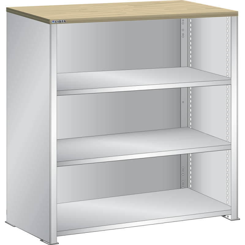 Lista - Rayonnage universel simple L 104,7 cm - Plateau en multiplex