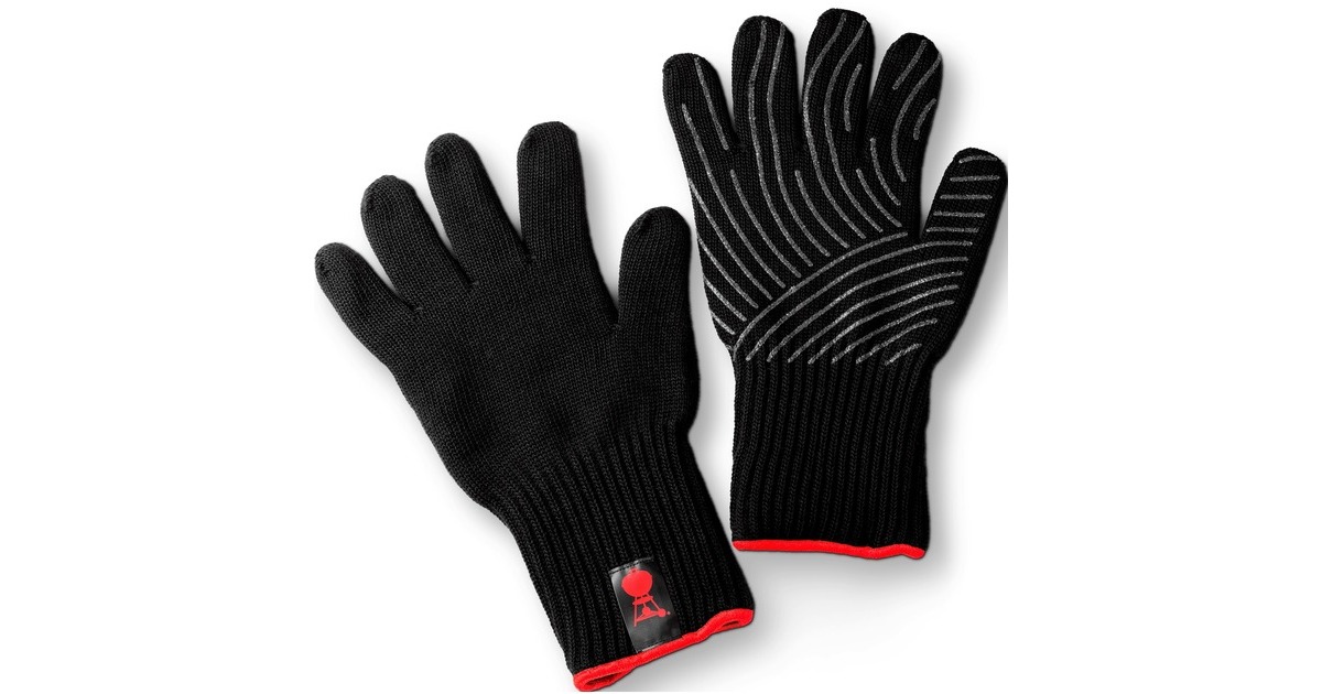 WeberPremium handschoenen  (Zwart, Maat L/XL)