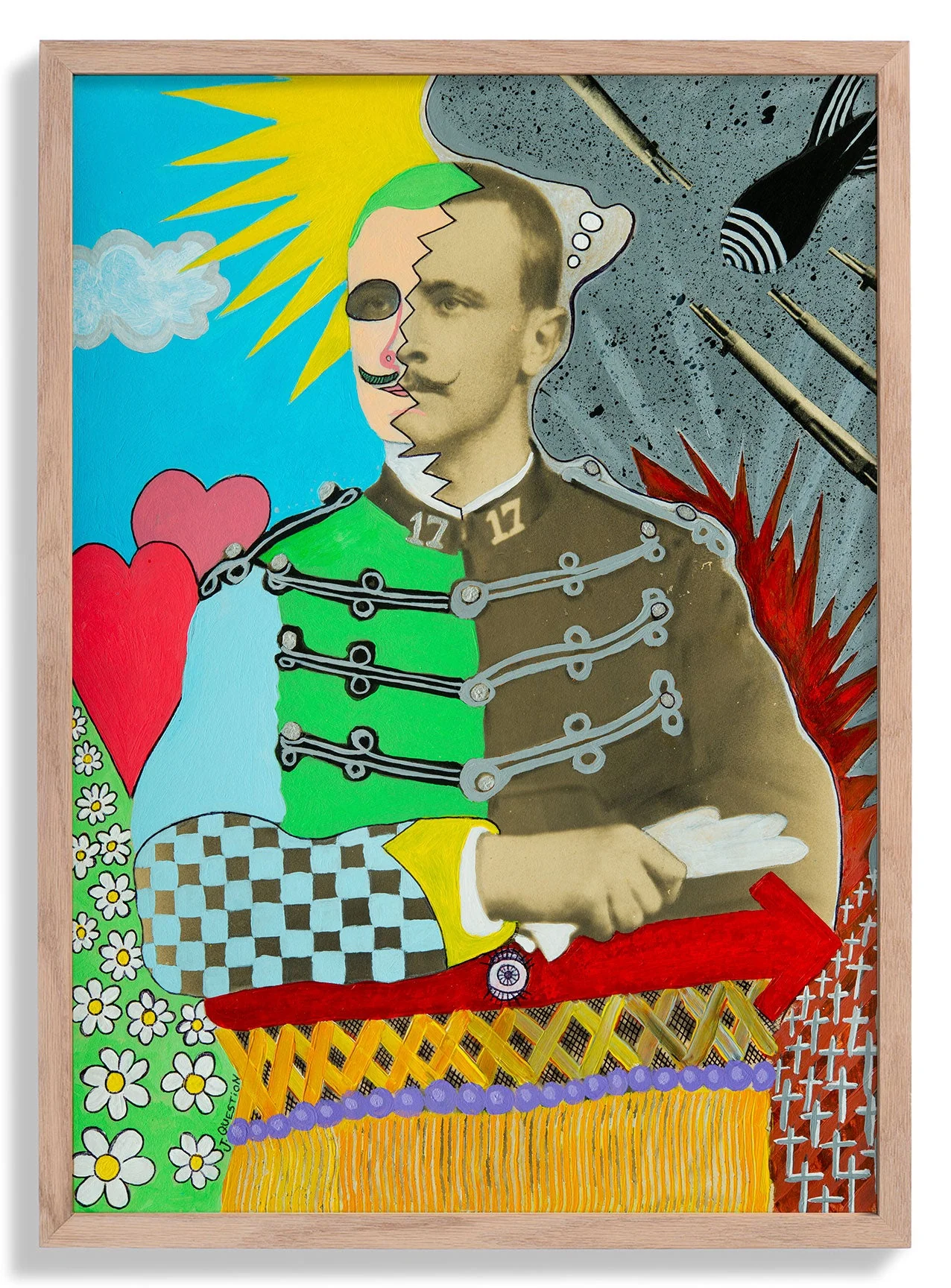 Der blutende Rahmen von Jérome Sinoquet