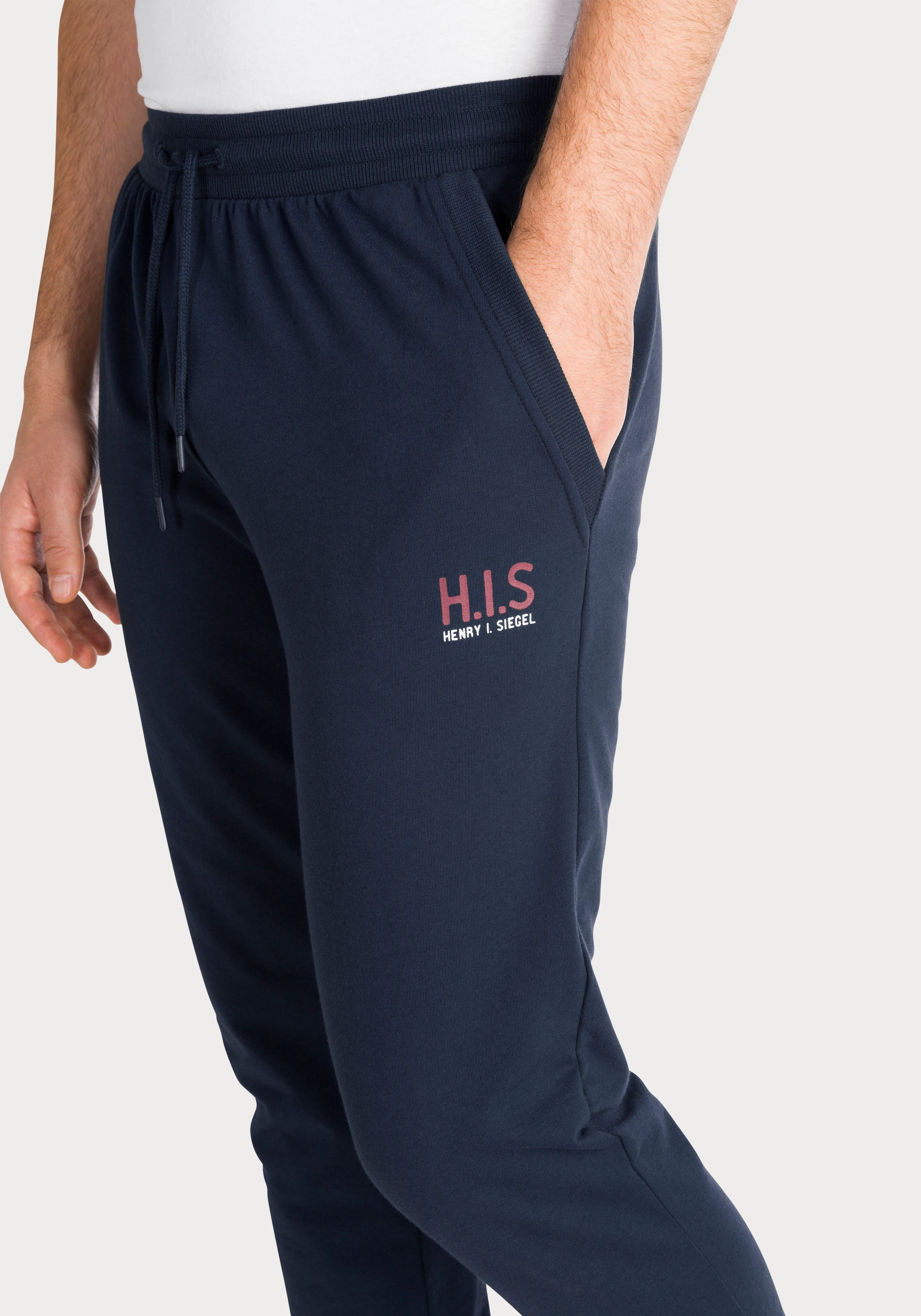 H.I.S Sweathose  Jogginghose mit kleinem Logodruck