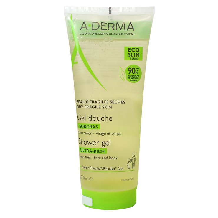 Avoine Rhealba gel douche surgras 200ml