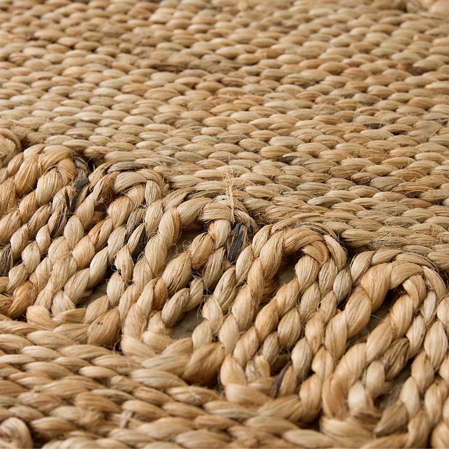 Vloerkleed Soleil jute oval 60x165 cm