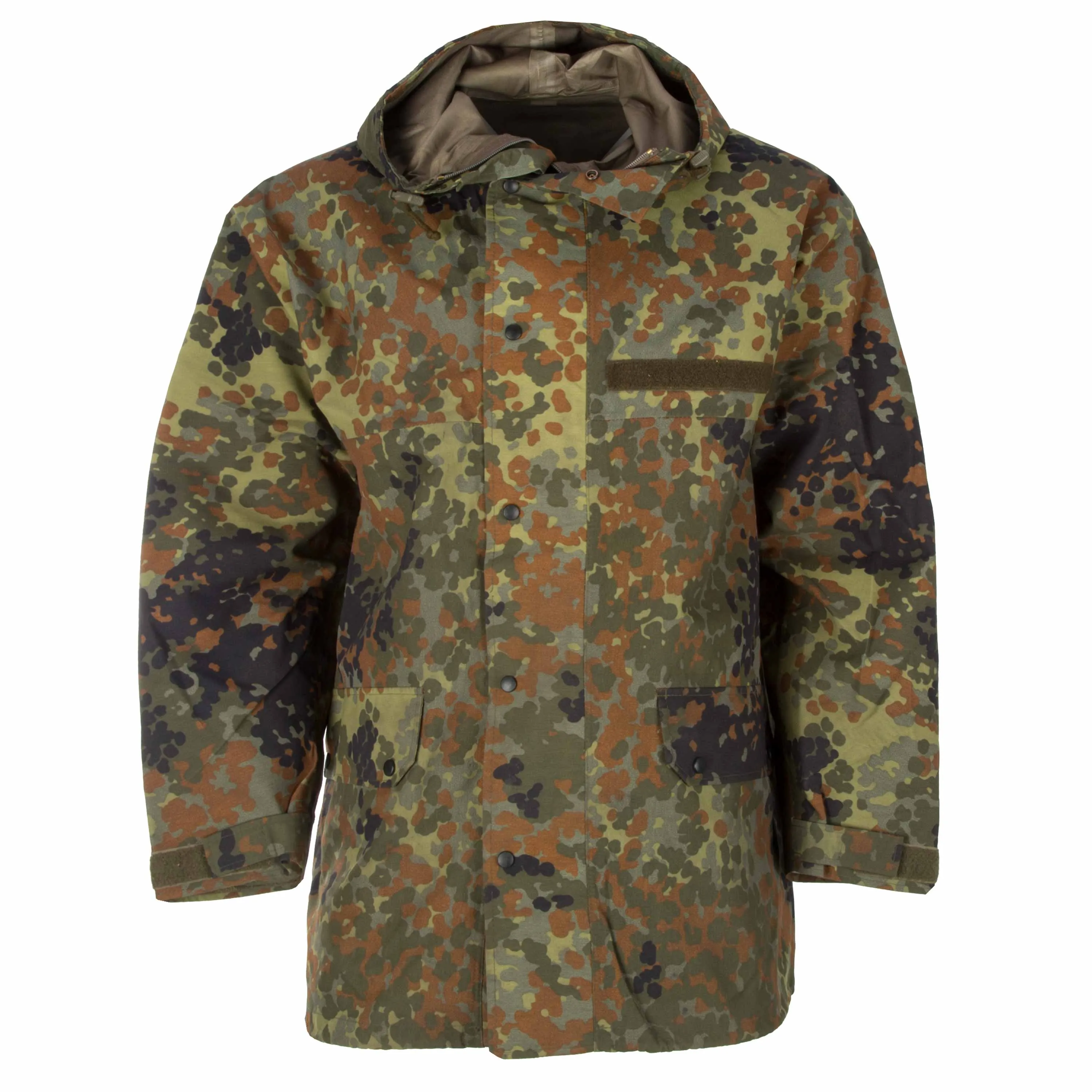 Bundeswehr Original -  BW Nässeschutzanzug flecktarn gebraucht