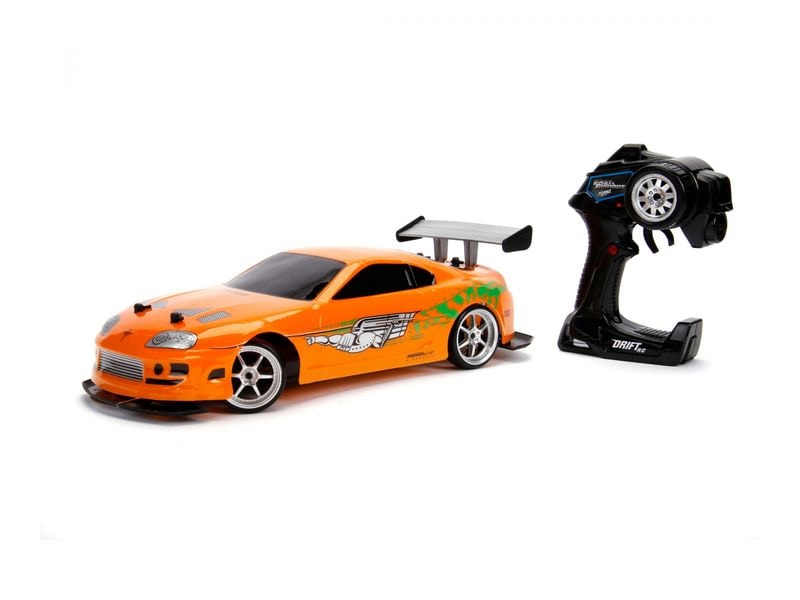 Jada Toys Toyota Supra MK4 Fast & Furious RTR, 1:10 Ferngesteuertes Auto aus Fast & Furious «Brian's 1995 Toyota Supra»