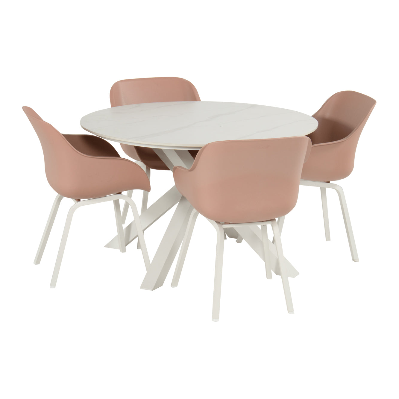 Hartman Le Soleil Tuinstoel Set van 2 - Roze