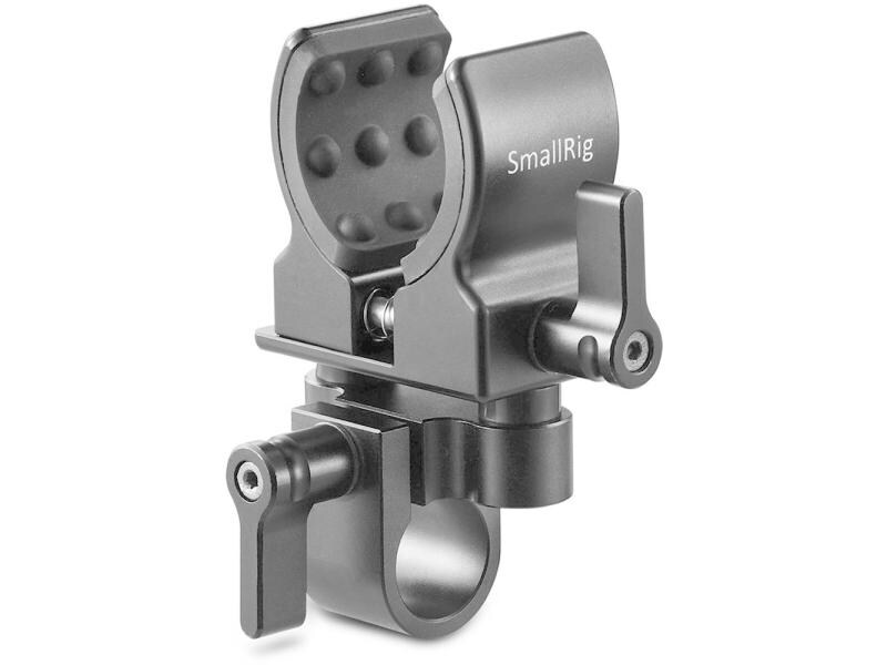 Smallrig Universal Shotgun Microphone Mount Universelle Mikrofonhalterung mit einem Durchmesser von 19-25 mm