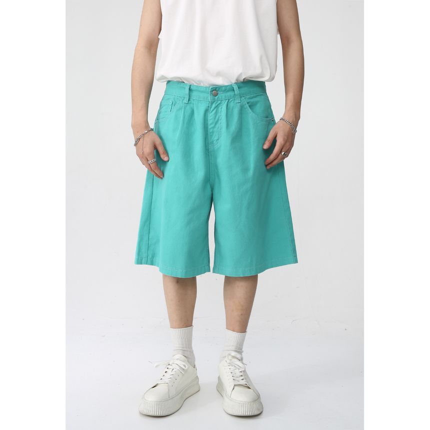 FAERIS - Hoge taille wijde jurk shorts