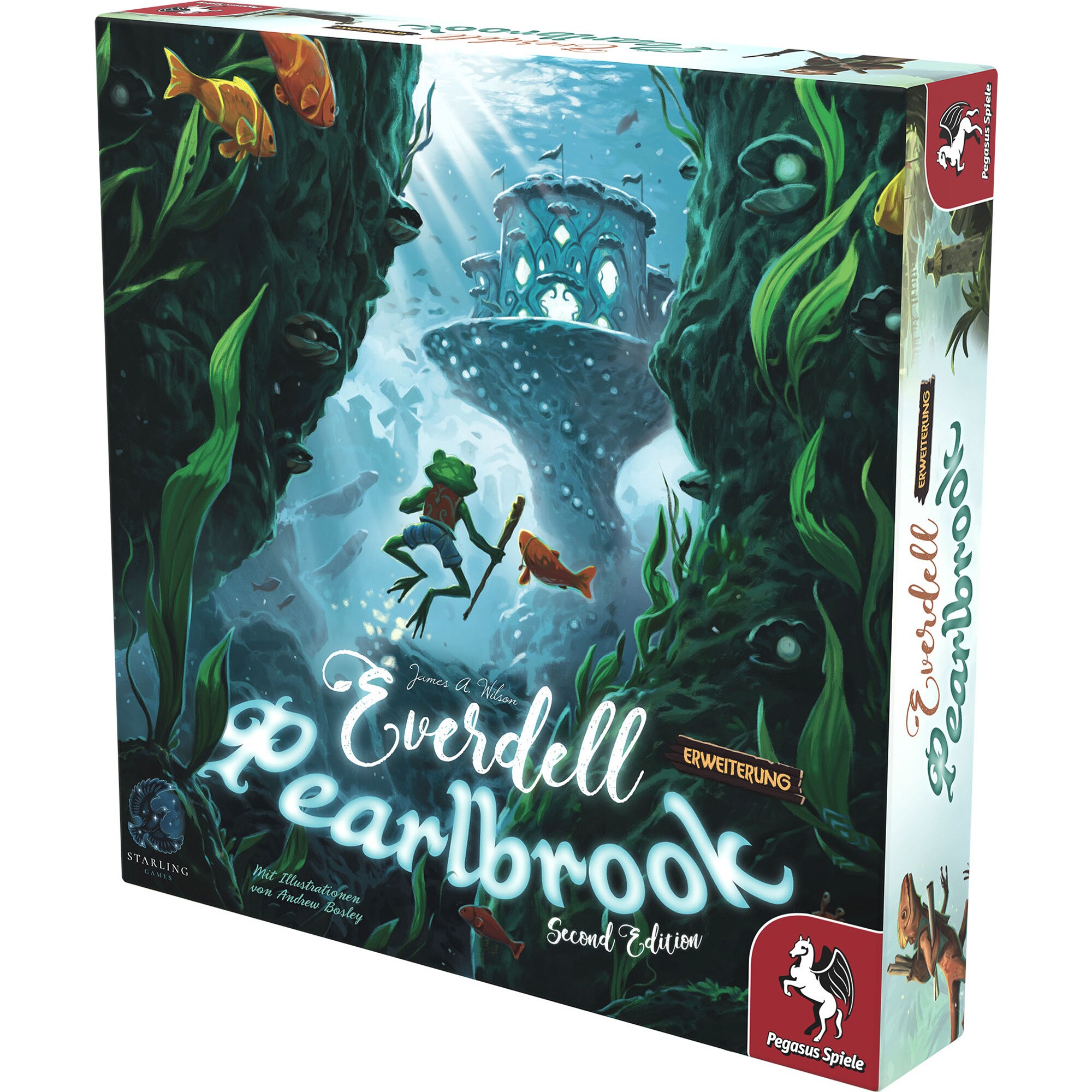 Pegasus Brettspiel Everdell: Pearlbrook 2. Edition