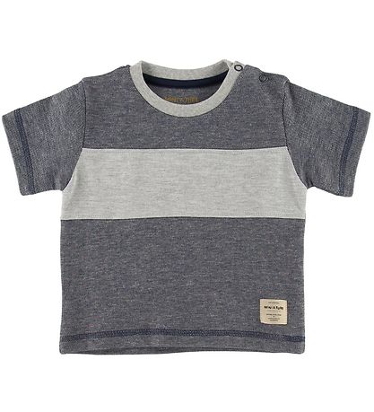 Mini A Ture T-Shirt - Lyad - Ombré- Blue