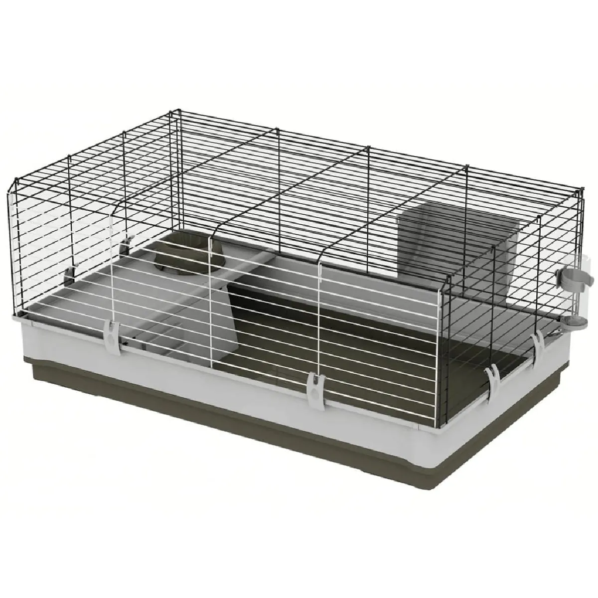Ferplast Cage pour lapins Krolik - Vert - 100 x 60 x 50 cm
