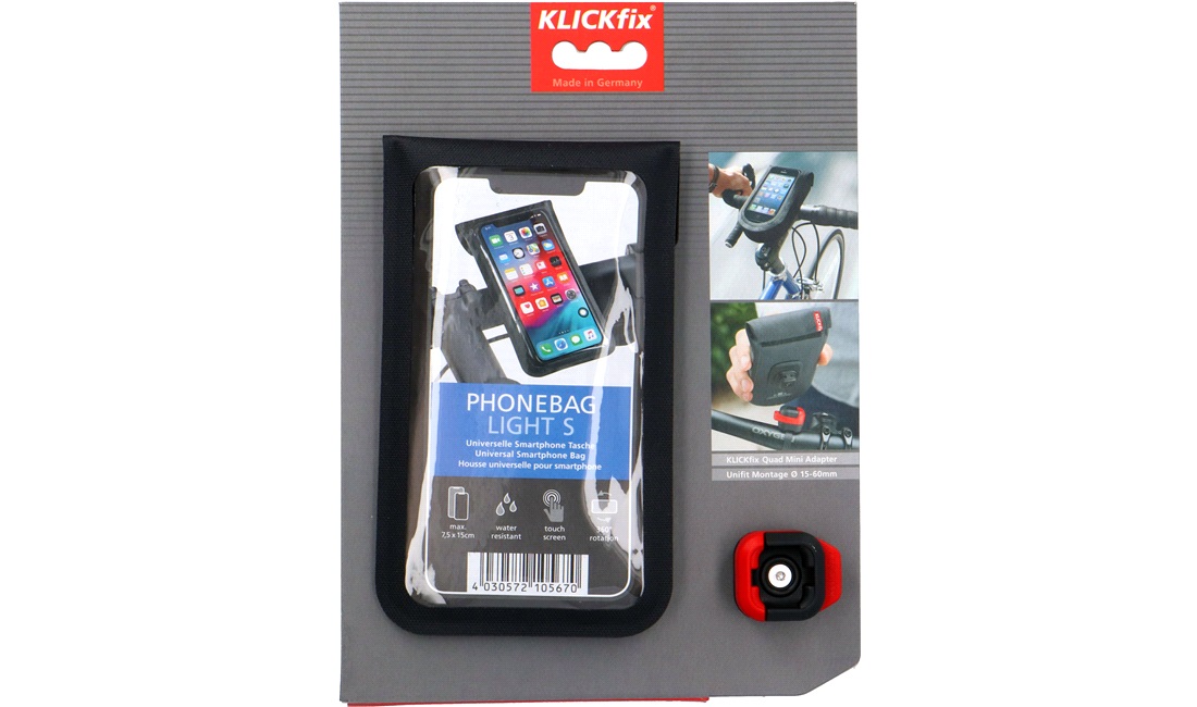 KLICKfix S Phonebag / Mobilholder 7,5x15