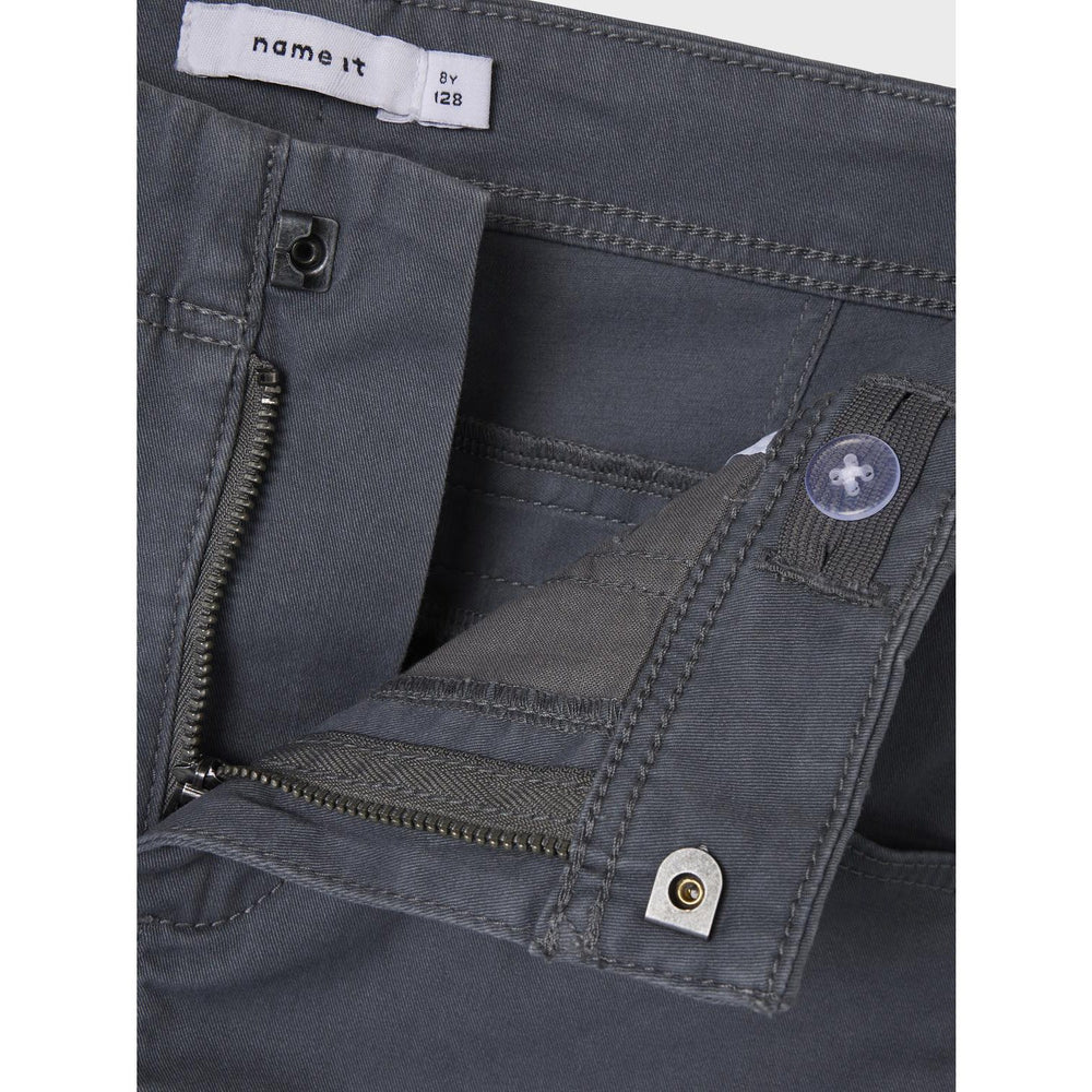 Køb Name It Lava Smoke Ryan Cargo Twill Bukser Noos