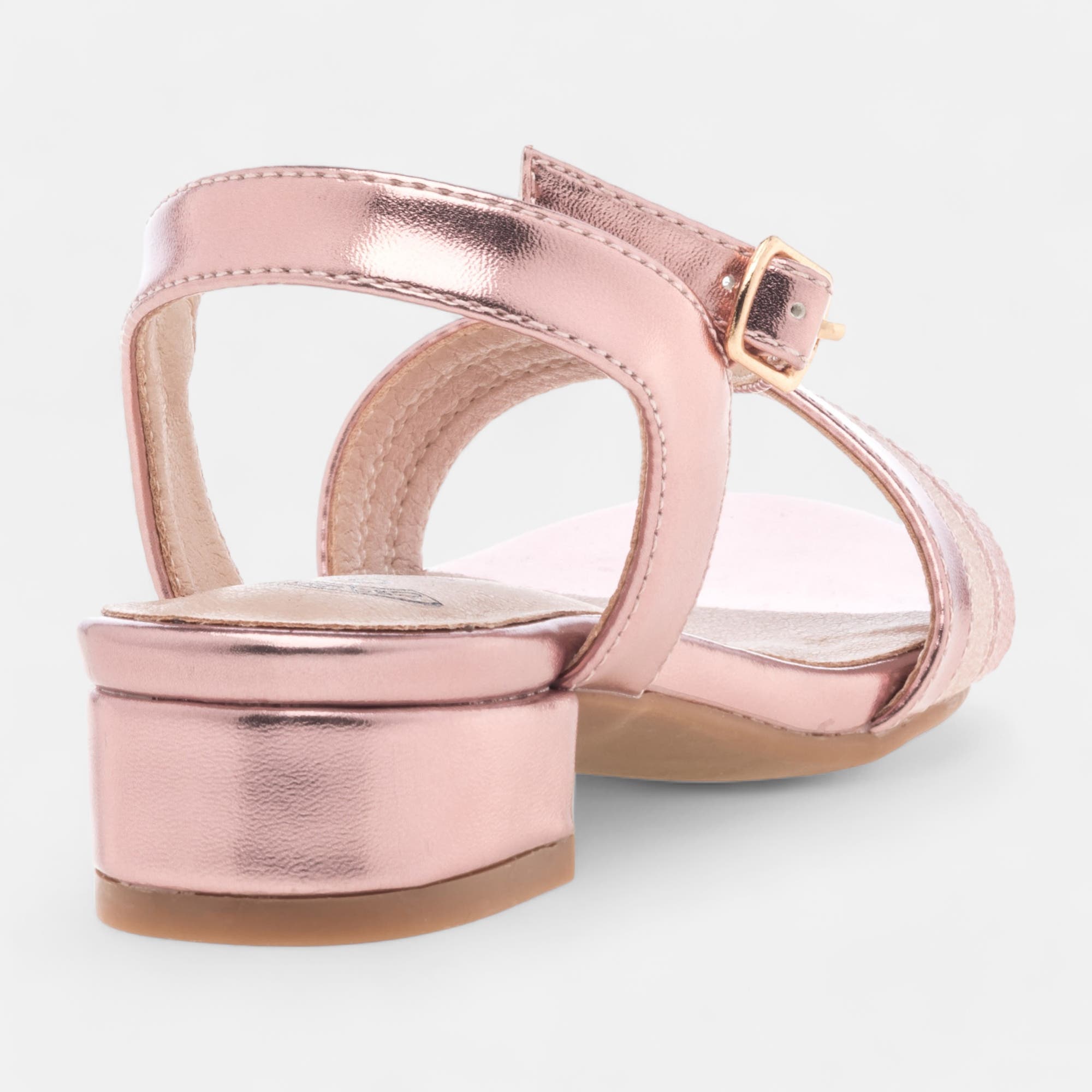 Nu-pieds Fille rose