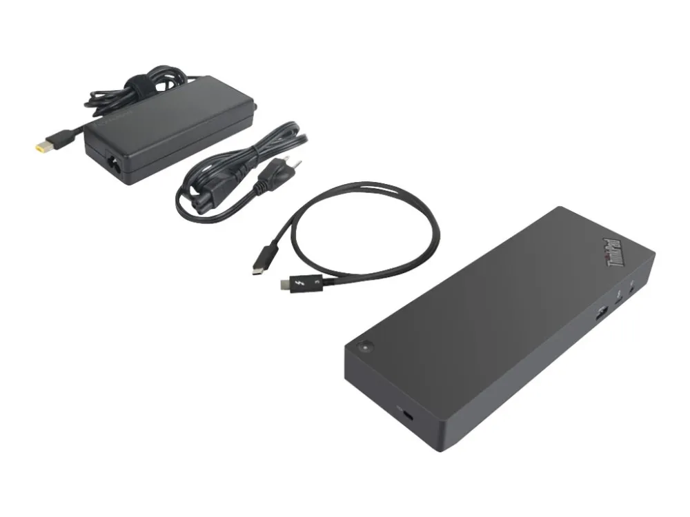 Lenovo ThinkPad Thunderbolt 3 Dock Gen2 - Portreplikator - Thunderbolt 3 - 2 x HDMI, 2 x DP, Thunderbolt - GigE - 135 Watt - Storbritannien