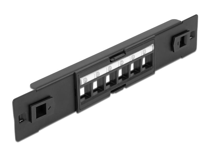 Delock Patchpanel 10″ Keystone 6-Port 10