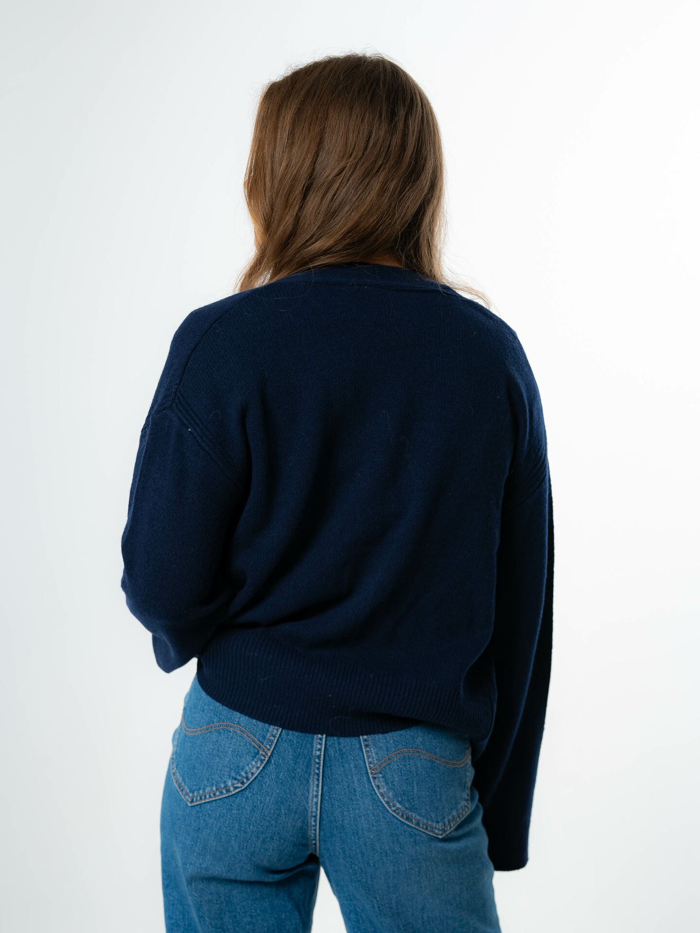 Frido Long Sleeve Wide Knit Cardigan