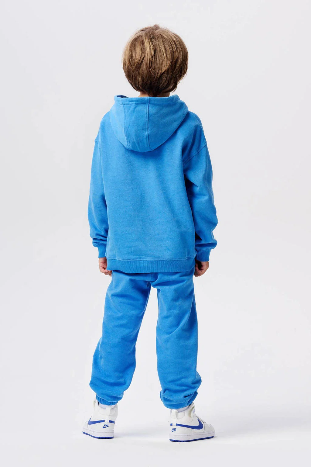 Noppies broek Nandyal van katoen felblauw