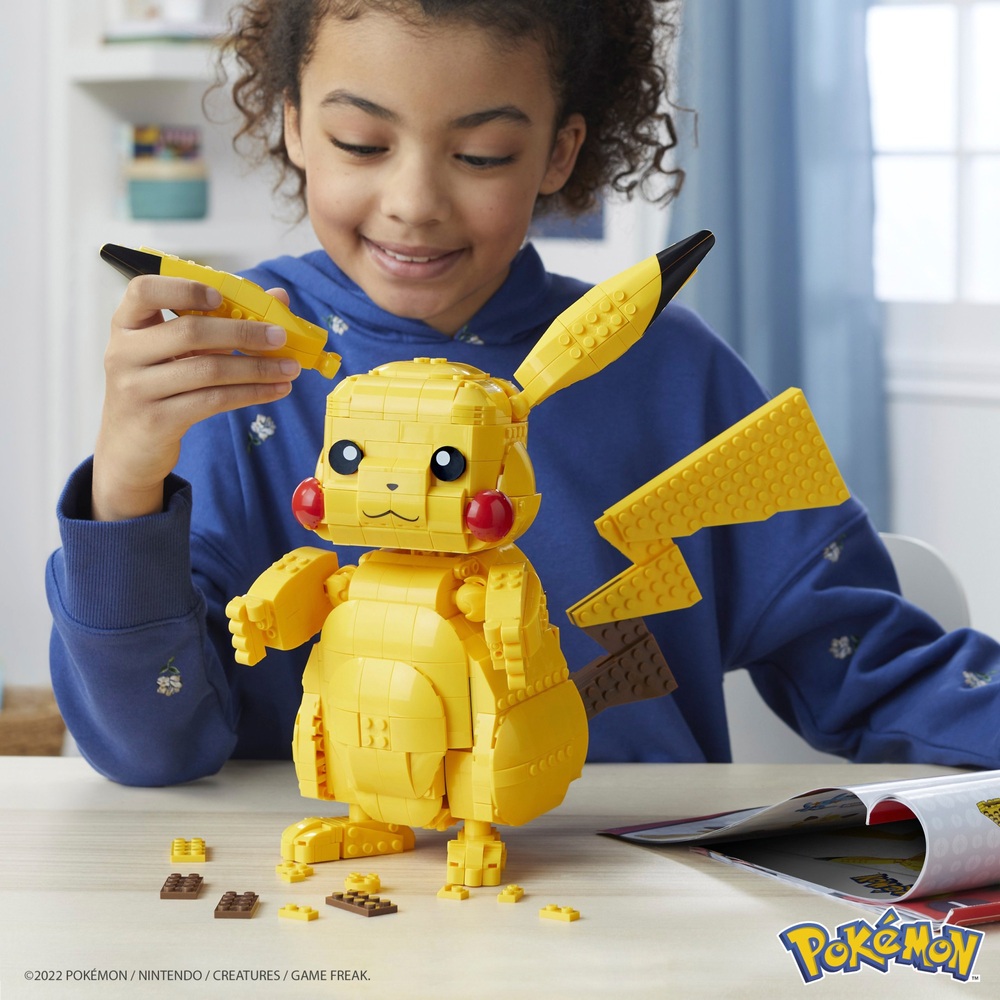 Mega Construx Pokémon Jumbo Pikachu Bauset