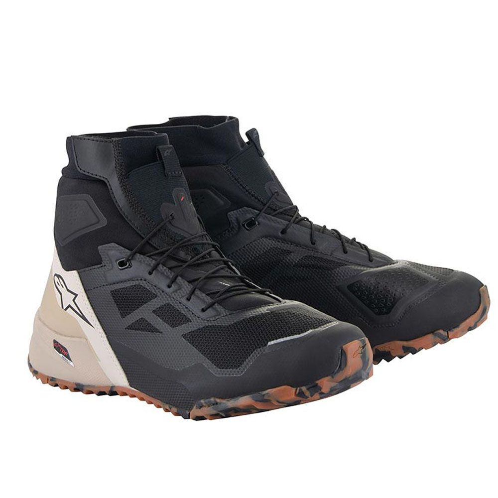 Alpinestars - Chaussures CR-1 Noir / Marron Clair
