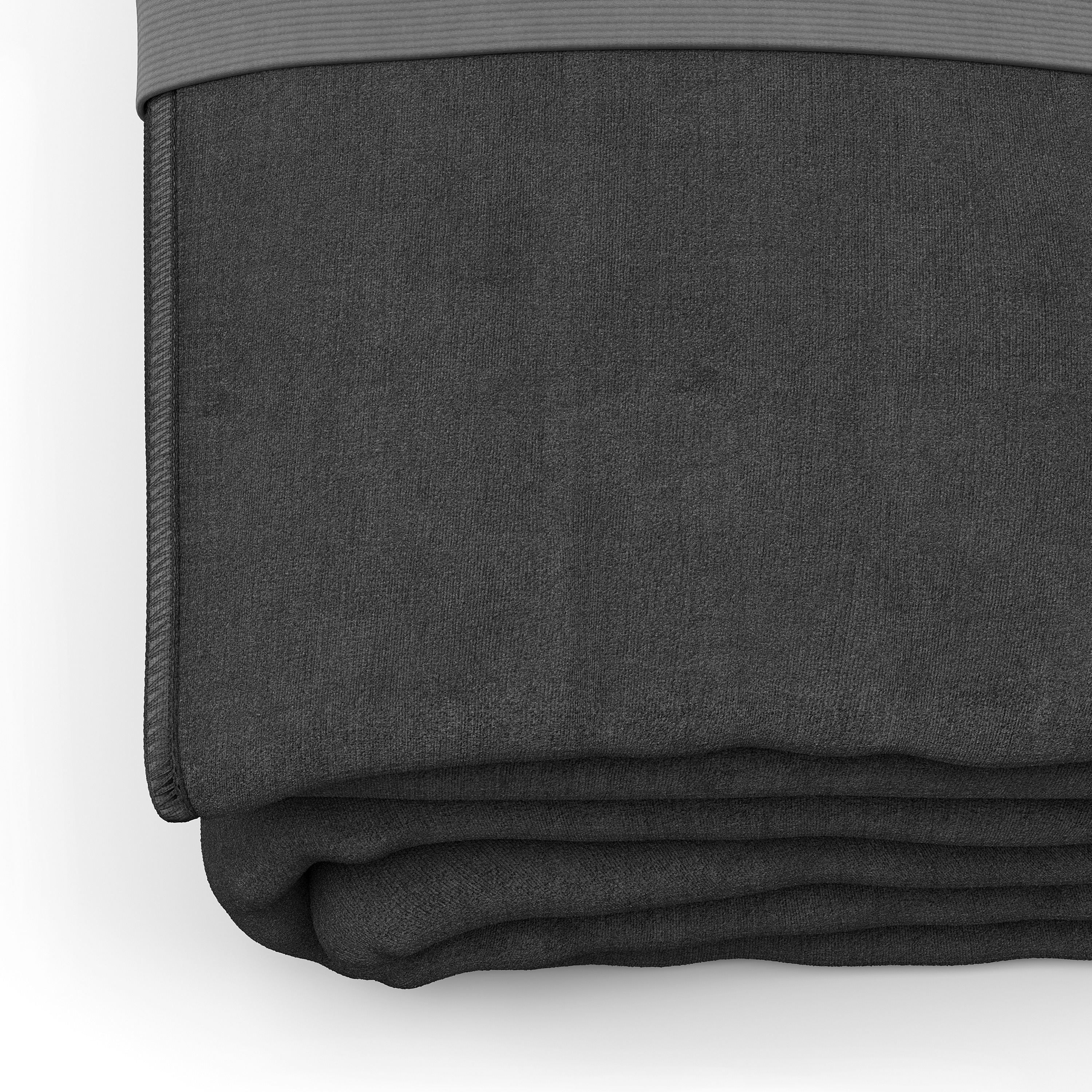 Mikrofaser Badetuch 100 x 200 cm anthrazit