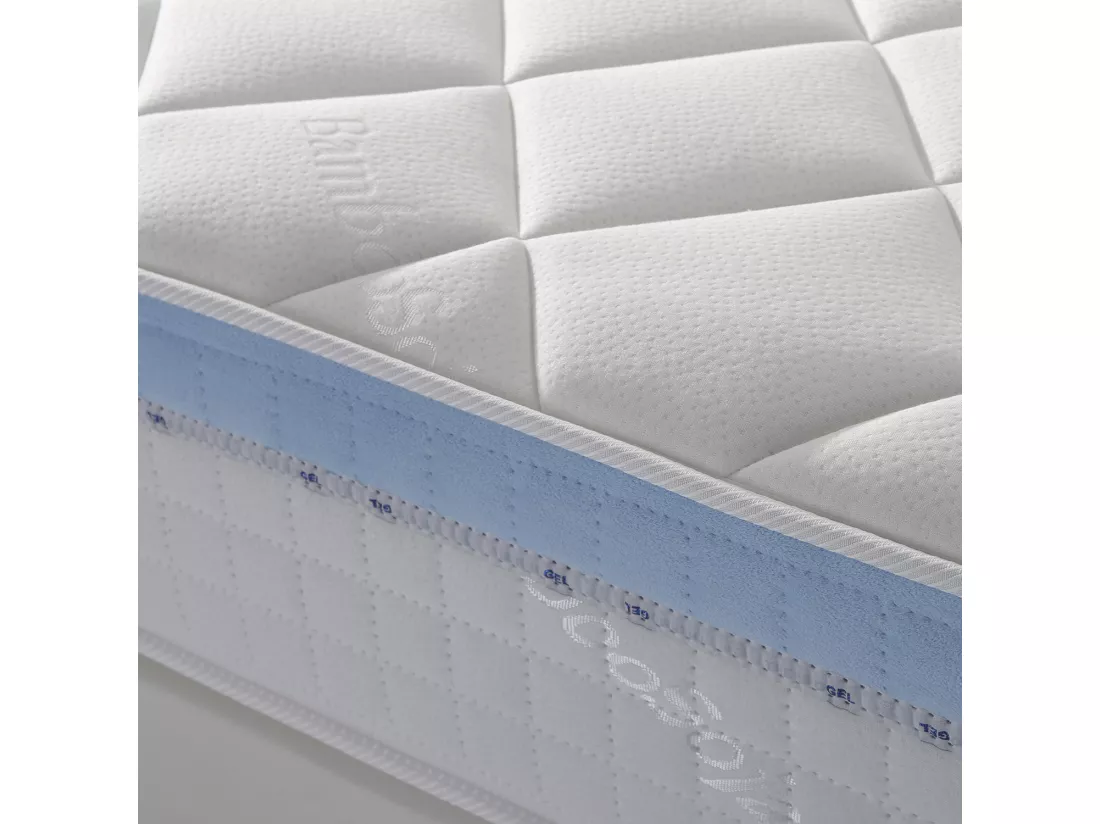 Matelas à mémoire de forme GEL ACTIVE 160X200, 25cm épaisseur