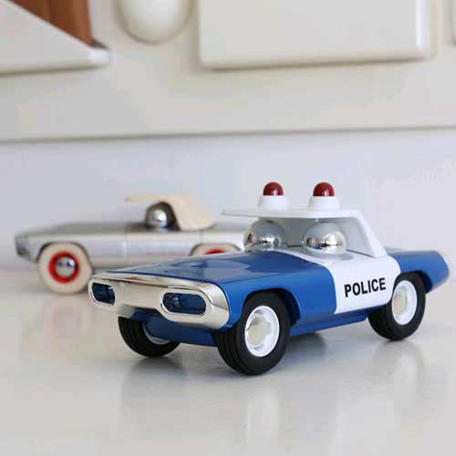 Playforever maverick politieauto heat blauw