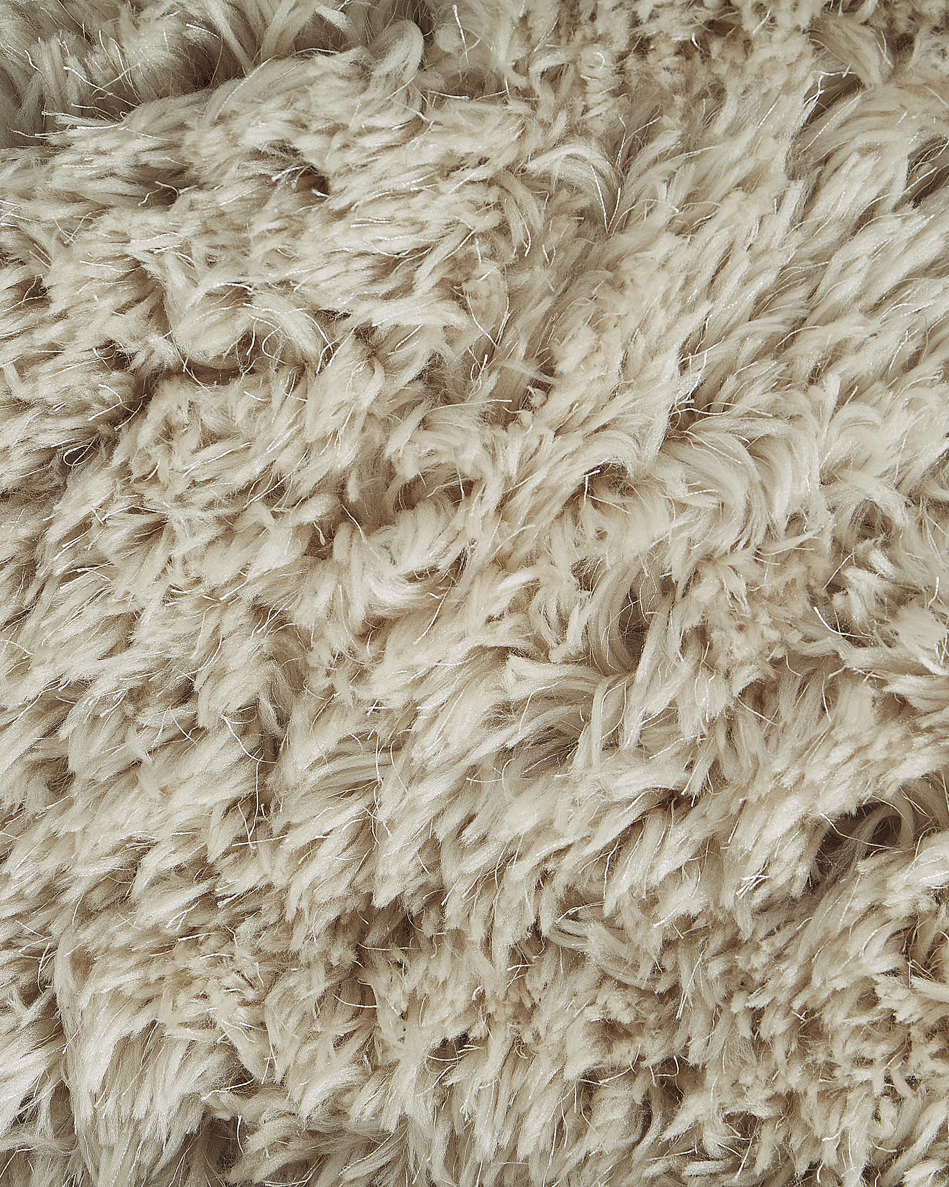 Hoogpoligvloerkleed CIDE Beige 200 x 300 cm