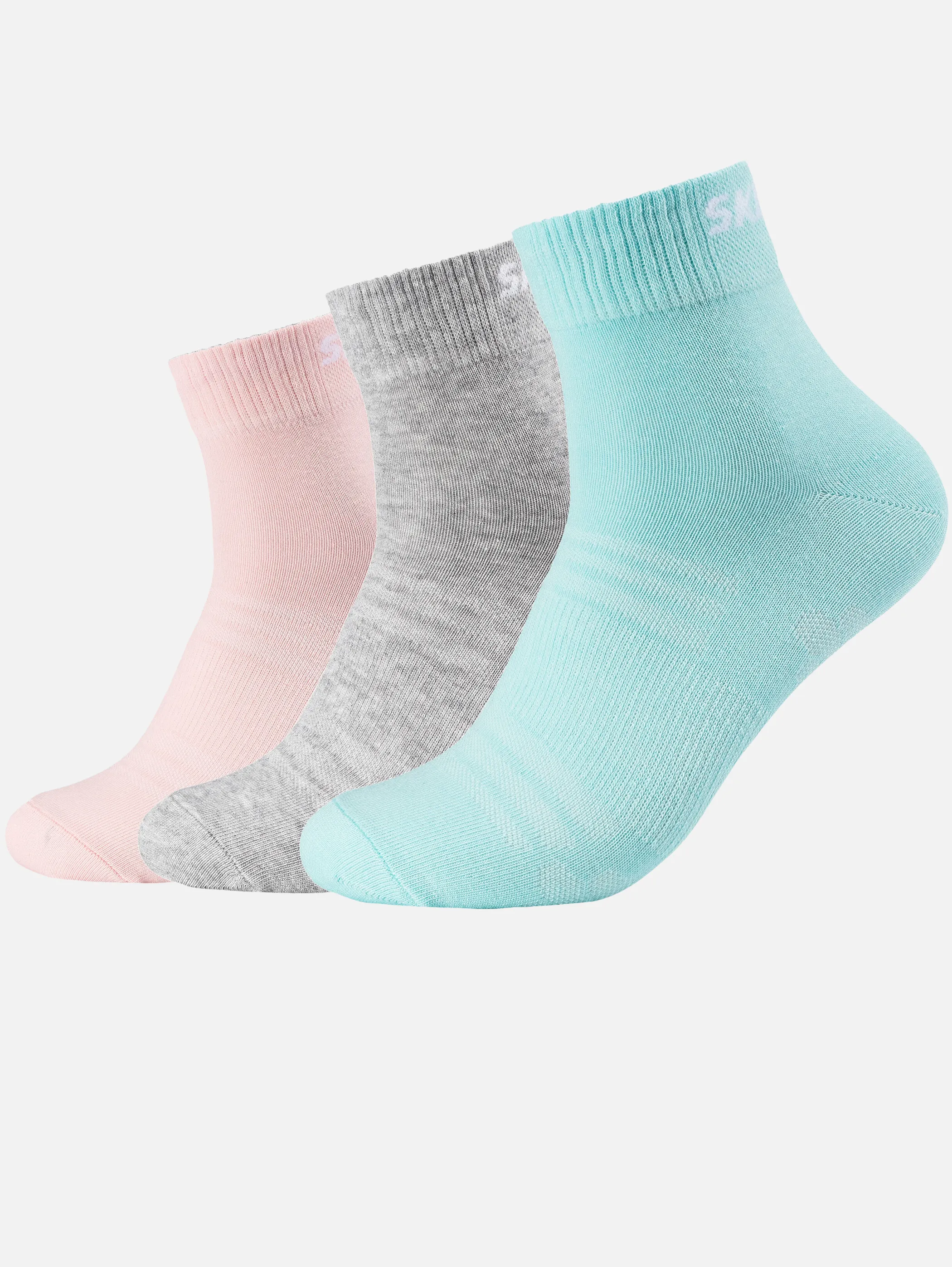 Damen Socken Quarters im 3er Pack